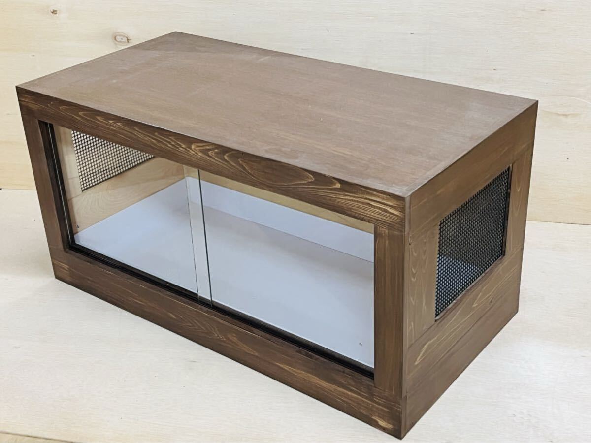1台限定 木製ケージ900×450×450 リクガメ、トカゲ、爬虫類 1台限定 木製ケージ900×450×450 リクガメ、トカゲ、爬虫類