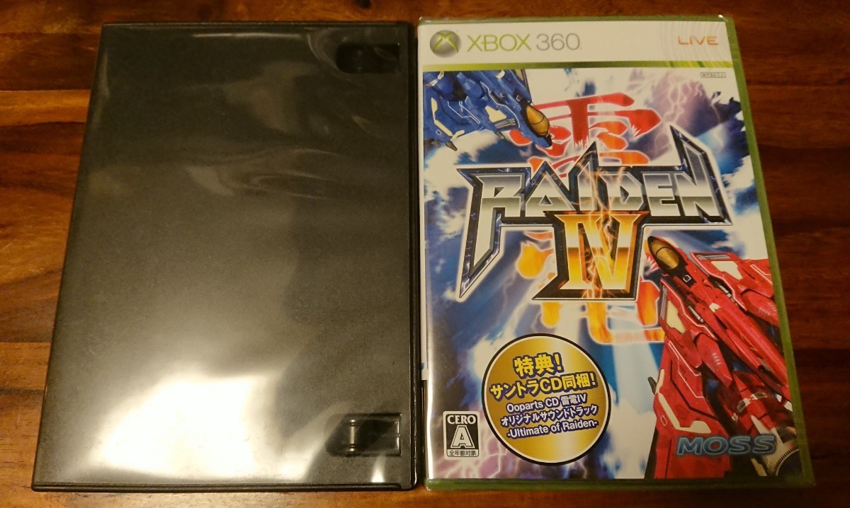 新品未開封 XBOX360 雷電4 INH通販特典 雷電4シークレット 新品未開封 XBOX360 雷電4 INH通販特典 雷電4シークレット