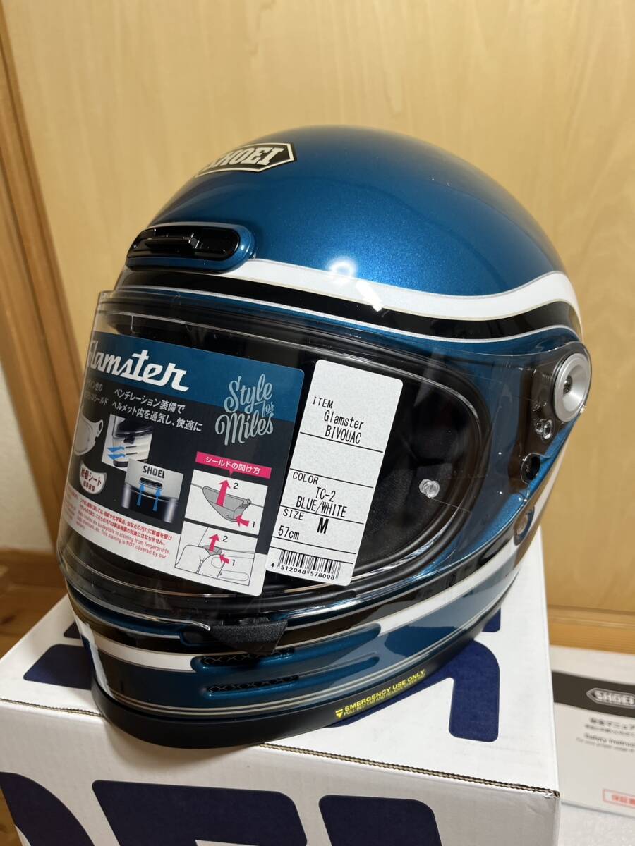 未使用 新品】送料無料 SHOEI Glamster BIVOUAC グラムスター 未使用 新品】送料無料 SHOEI Glamster BIVOUAC グラムスター