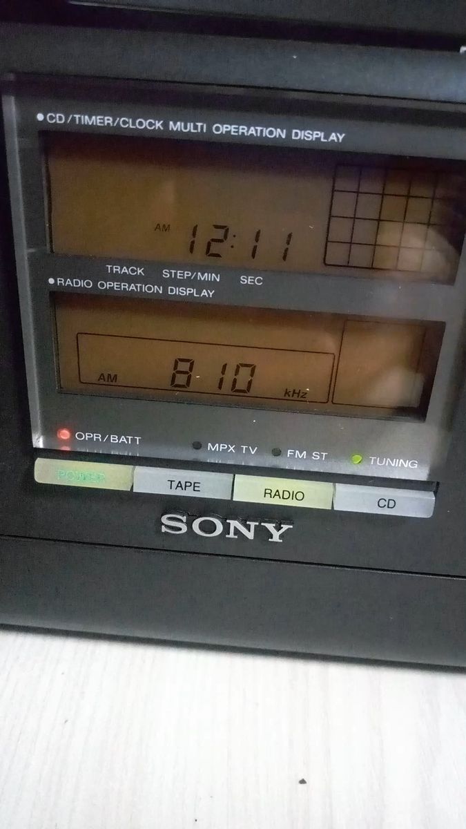 緊急値下げ 【レアジャンク】壊れています。 動いたり、動かなかったりソニー SONY CFD-K10 現状渡し、無保証。