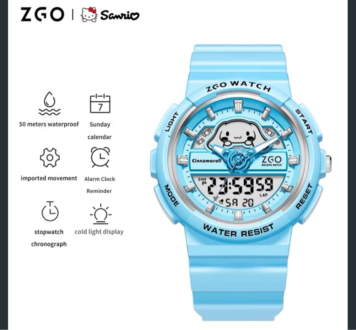 シナモロール ZGO 海外 コラボ 腕時計 サンリオ|Yahoo!フリマ シナモロール ZGO 海外 コラボ 腕時計 サンリオ|Yahoo!フリマ