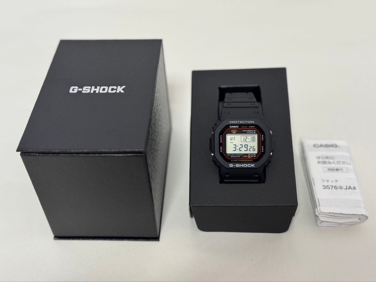 新品 未使用 保証書付きG-SHOCK 初代復刻 DW-5000R-1AJF カシオ 新品 未使用 保証書付きG-SHOCK 初代復刻 DW-5000R-1AJF カシオ