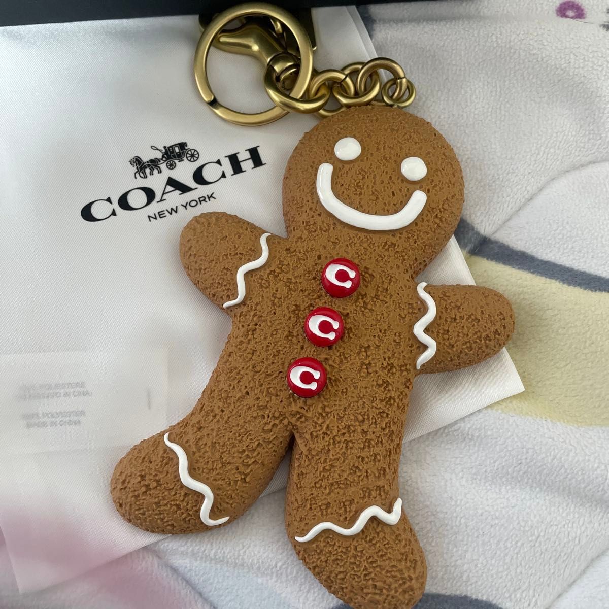 coach ジンジャーブレッドマン チャーム|Yahoo!フリマ(旧 coach ジンジャーブレッドマン チャーム|Yahoo!フリマ(旧