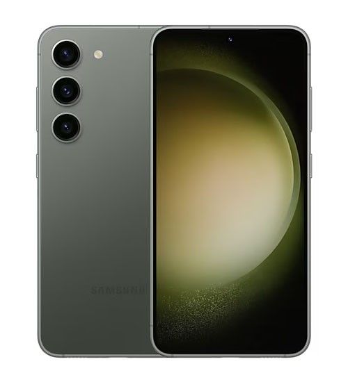 ほぼ新品 Samsung Galaxy S23 256GB SIMフリー 香港版 デュアルSIM グリーン