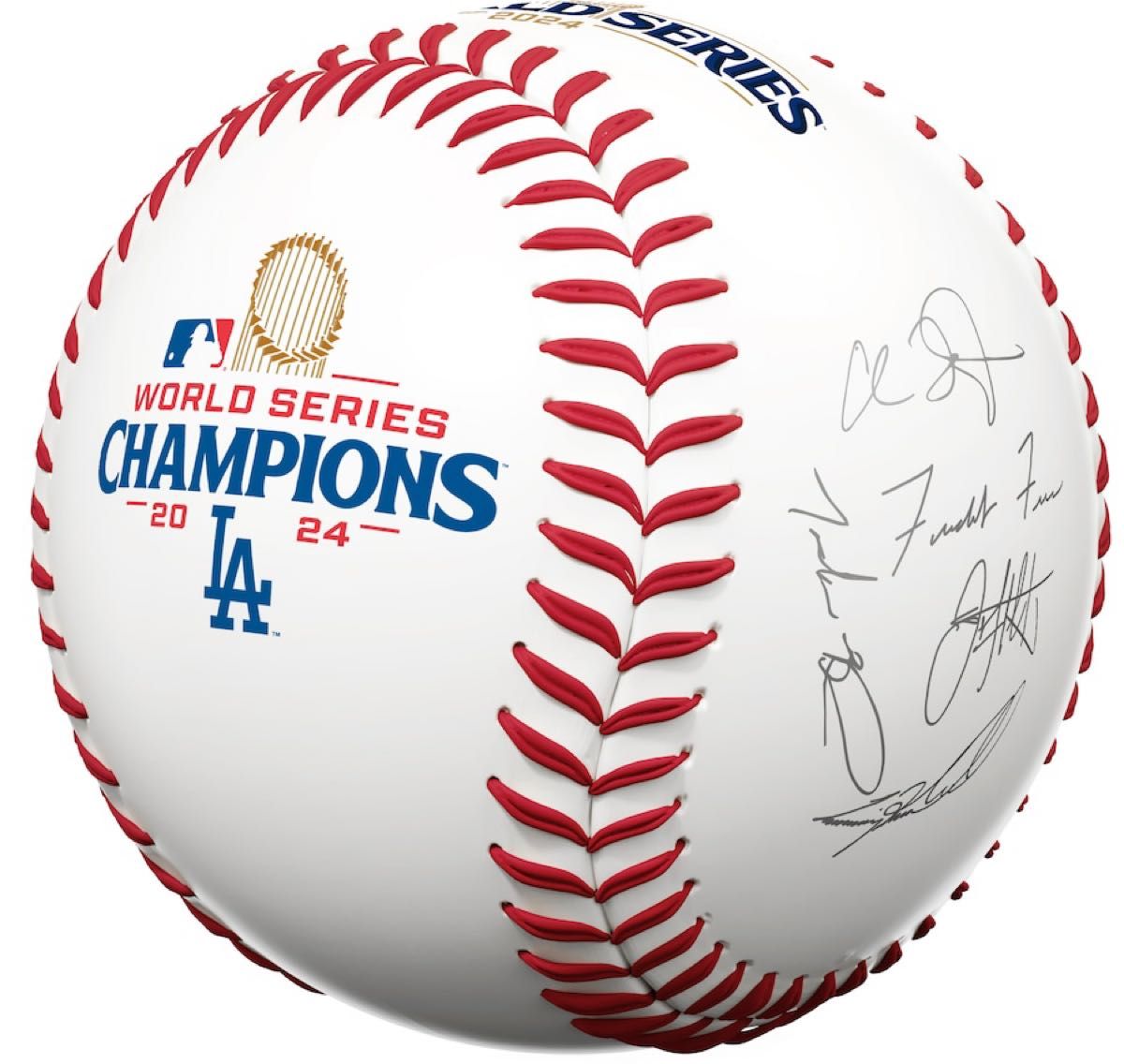 2024 MLB ワールドシリーズチャンピオン サインボール 大谷翔平 山本由伸 2024 ワールドシリーズ チャンピオン サイン ボール 大谷翔平