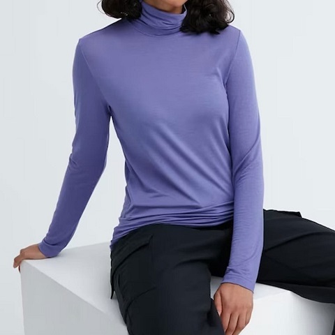UNIQLO ユニクロ☆ヒートテック◇ウルトラライトタートルネックT UNIQLO ユニクロ☆ヒートテック◇ウルトラライトタートルネックT