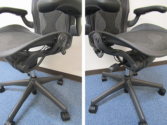 肘付き メッシュ オフィスチェア【中古】HermanMiller【送料無料 肘付き メッシュ オフィスチェア【中古】HermanMiller【送料無料