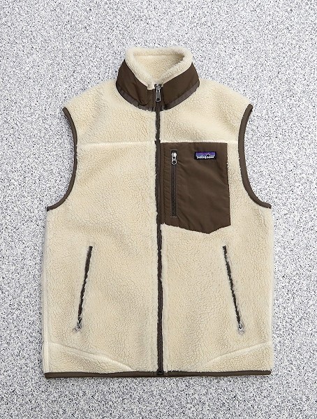 古典 2010年 ナチュラル S 美品 patagonia フリース ベスト レトロX