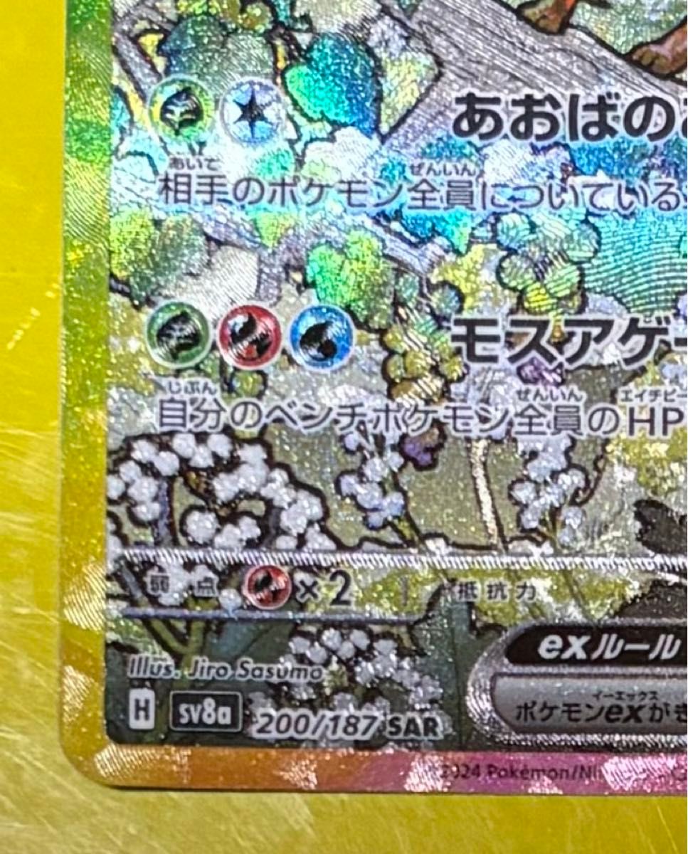 ポケモンカードゲーム テラスタルフェスex リーフィアex SAR ポケモンカードゲーム テラスタルフェスex リーフィアex SAR