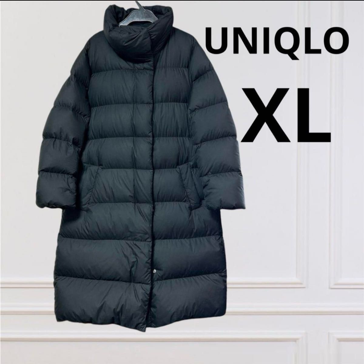 UNIQLO ライトウエイトダウンボリュームカラーコート ブラック UNIQLO ライトウエイトダウンボリュームカラーコート ブラック