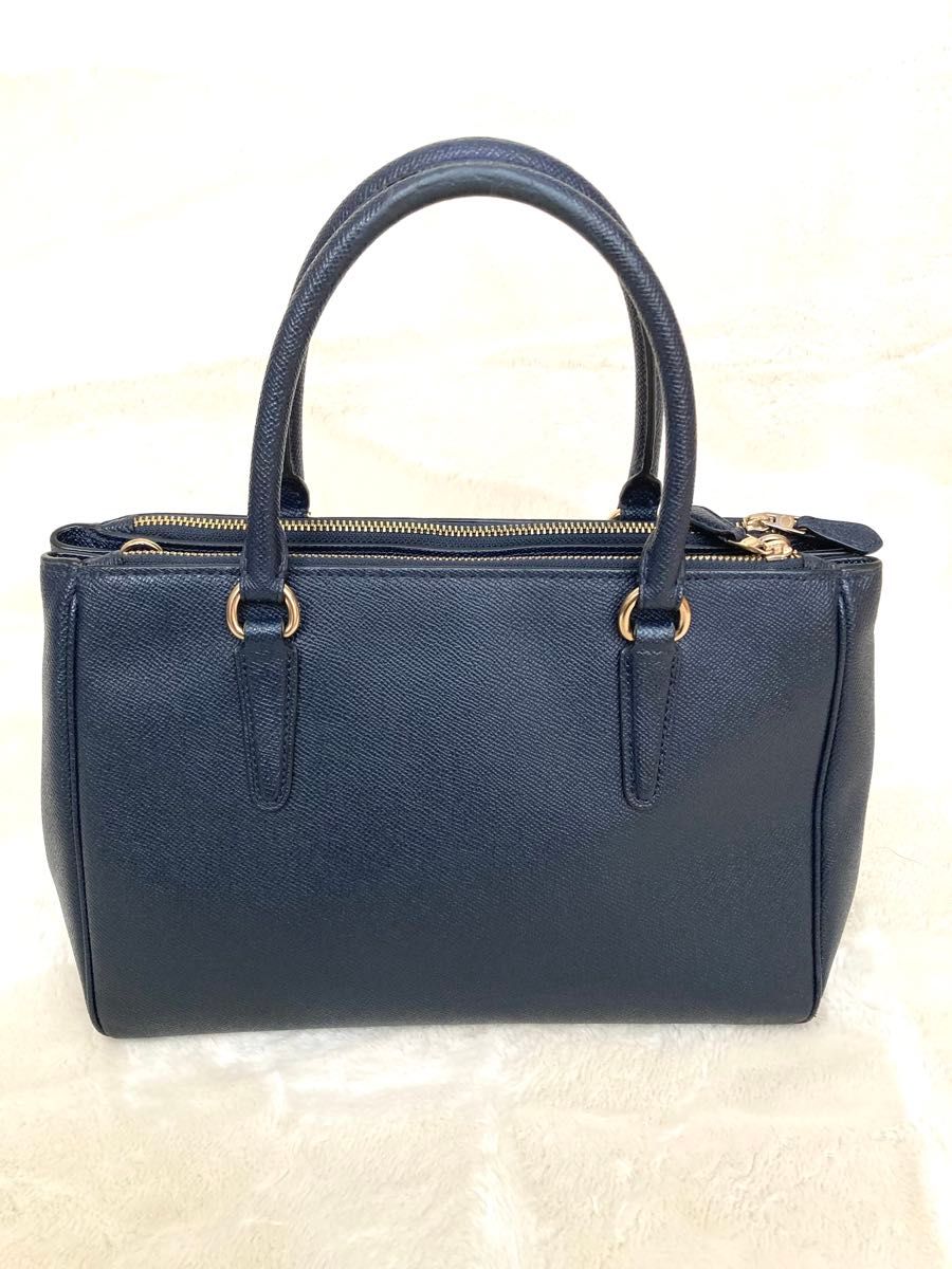 コーチ COACH ハンドバッグ ショルダーバッグ レザー ネイビー コーチ COACH ハンドバッグ ショルダーバッグ レザー ネイビー