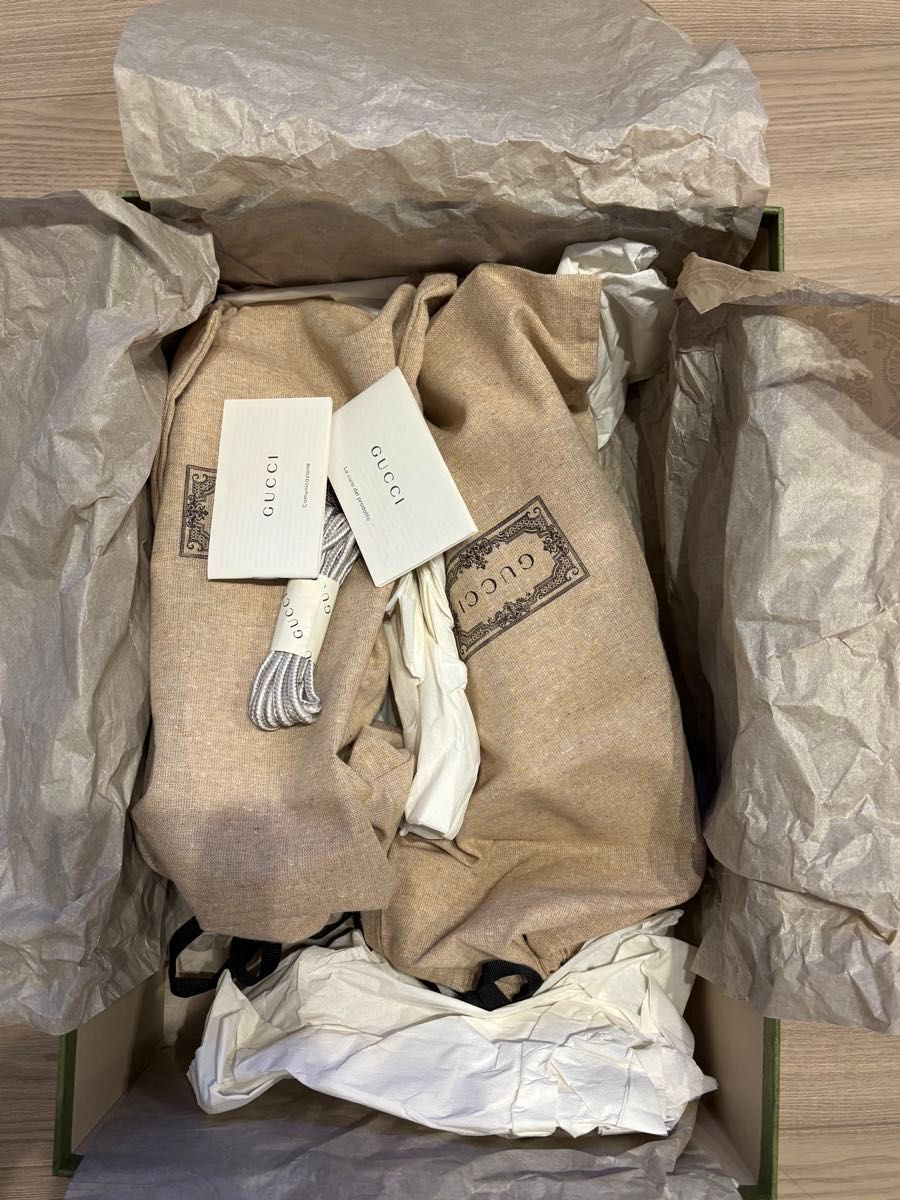 グッチ GUCCI スニーカー グッチラン 新品未使用 サイズ 25 5cm グッチ GUCCI スニーカー グッチラン 新品未使用 サイズ 25 5cm