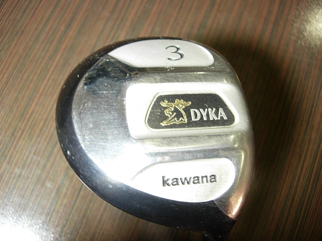 ■kawana golf DYKA 3W カーボンS■_画像1