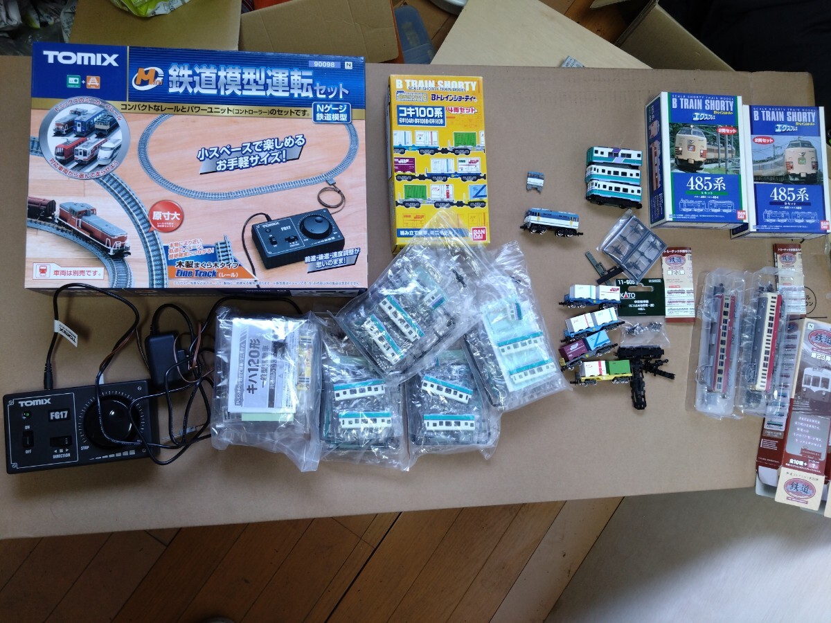 トミックス ミニ鉄道模型運転セット+Bトレインショーティー色々 トミックス ミニ鉄道模型運転セット+Bトレインショーティー色々