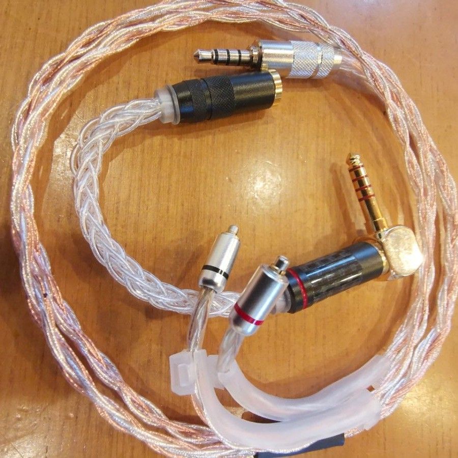 16芯 102SSC 8芯 4N純銀撚り線 8芯 オヤイデ 3 5mm4極 MMCX 4 16芯 102SSC 8芯 4N純銀撚り線 8芯 オヤイデ 3 5mm4極 MMCX 4