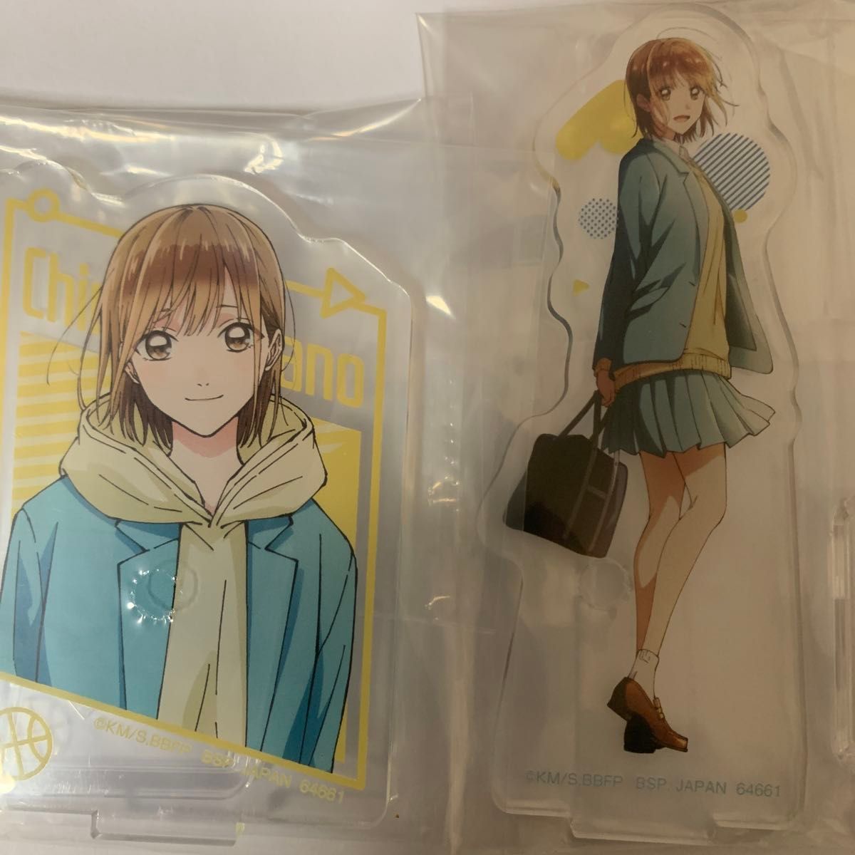 一番くじ アオのハコ E賞 アクリルスタンド 鹿野千夏セット 一番くじ アオのハコ E賞 アクリルスタンド 鹿野千夏セット