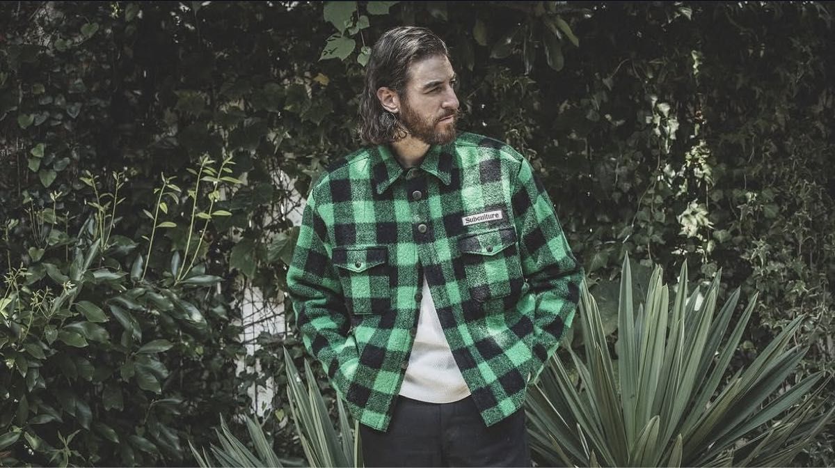 SC サブカルチャー 24AW Buffalo Check Jacket グリーン SC サブカルチャー 24AW Buffalo Check Jacket グリーン