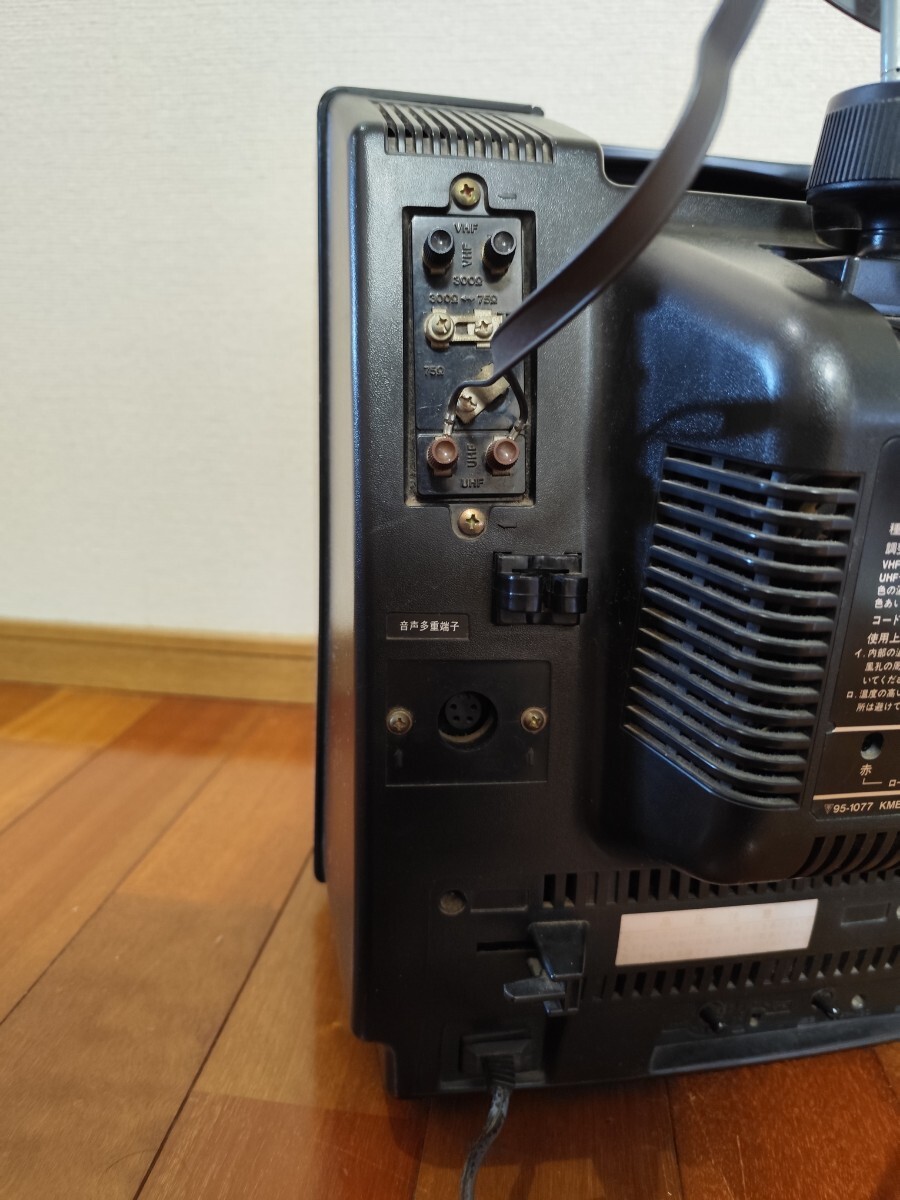 ナショナル ブラウン管カラーテレビ TH11-S4(N) 1980年製 室内 ナショナル ブラウン管カラーテレビ TH11-S4(N) 1980年製 室内