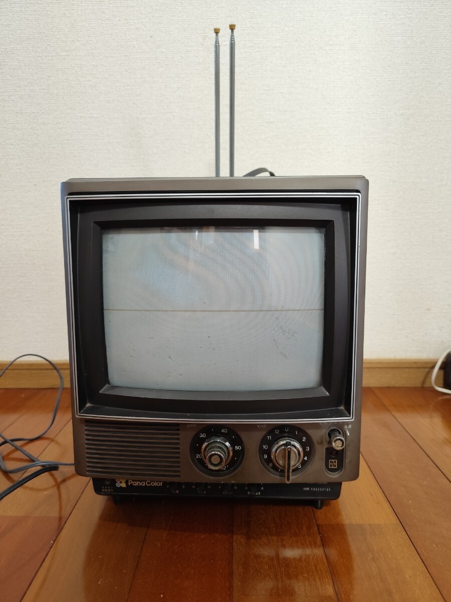 ナショナル ブラウン管カラーテレビ TH11-S4(N) 1980年製 室内 ナショナル ブラウン管カラーテレビ TH11-S4(N) 1980年製 室内