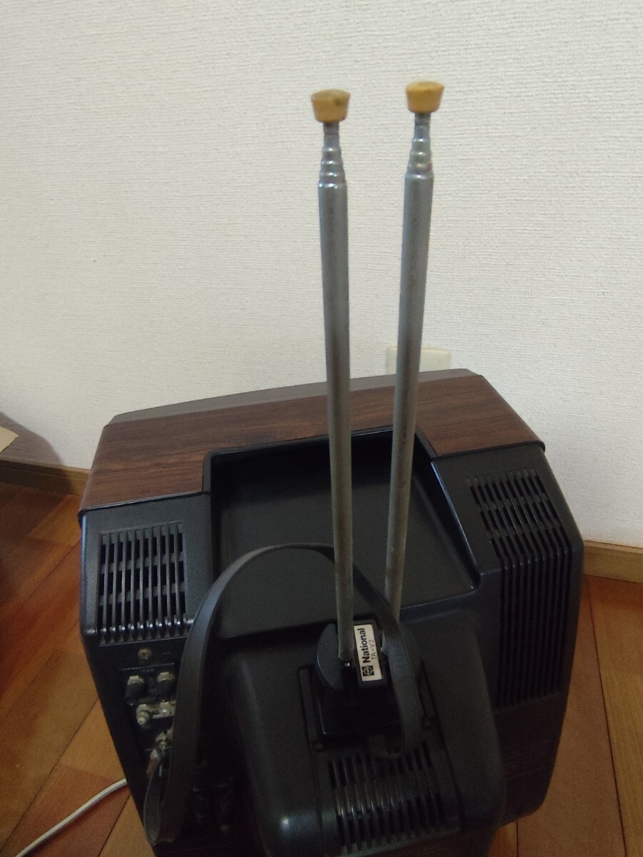 ナショナル ブラウン管カラーテレビ TH11-S4(N) 1980年製 室内 ナショナル ブラウン管カラーテレビ TH11-S4(N) 1980年製 室内