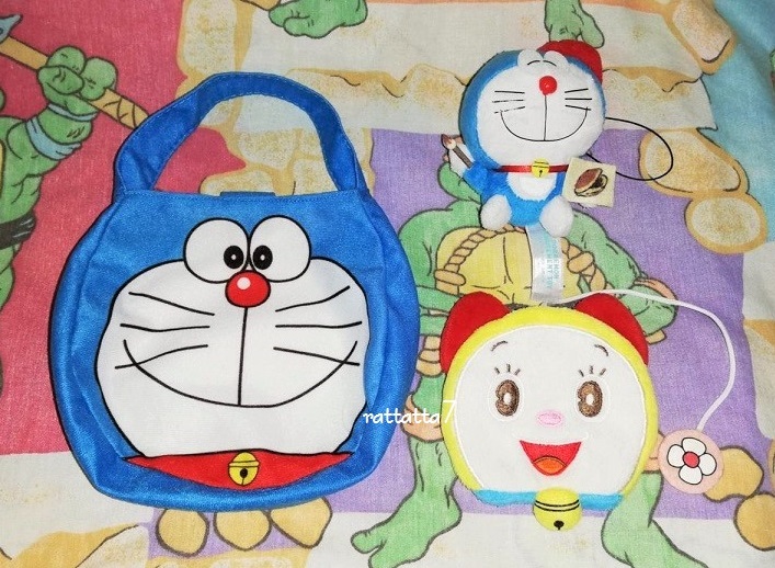 ☆同梱可☆DORAEMON☆ドラえもん☆絵描きさん☆ベレー帽☆マスコット☆ぬいぐるみ☆ドラミちゃん☆小銭入れ☆小物入れ☆バッグ☆セット_画像2