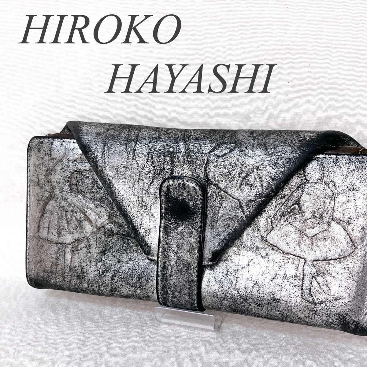 大人気 ヒロコハヤシ バレリーナ スカラ 薄型 長財布 メタリック 大人気 ヒロコハヤシ バレリーナ スカラ 薄型 長財布 メタリック