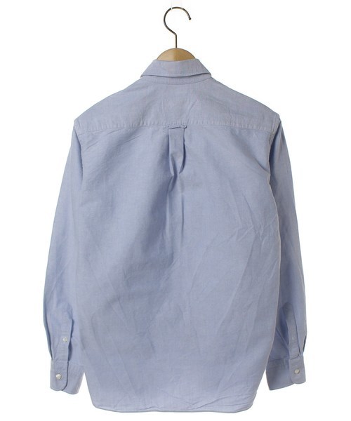 maison kitsune bd shirt S прекрасный товар mezzo n лисица Италия производства кнопка down рубашка 