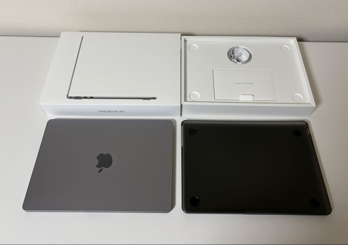 【極美品】MacBook Air13.6インチ・M2メモリ8GB・SSD256GB&本体カバー付(放電回数7回:最大容量100%) 【極美品】MacBook Air13.6インチ・M2メモリ8GB・SSD256GB&本体カバー付(放電回数7回:最大容量100%)