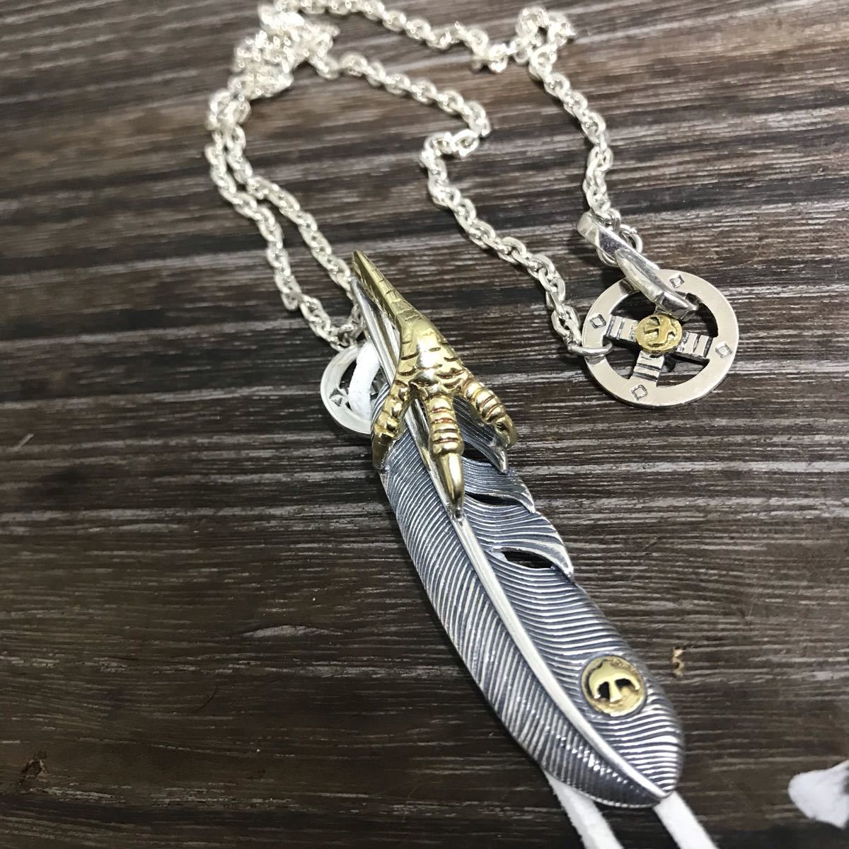 silver925 金爪フェザー ネックレス / ゴローズ 好きに|Yahoo silver925 金爪フェザー ネックレス / ゴローズ 好きに|Yahoo