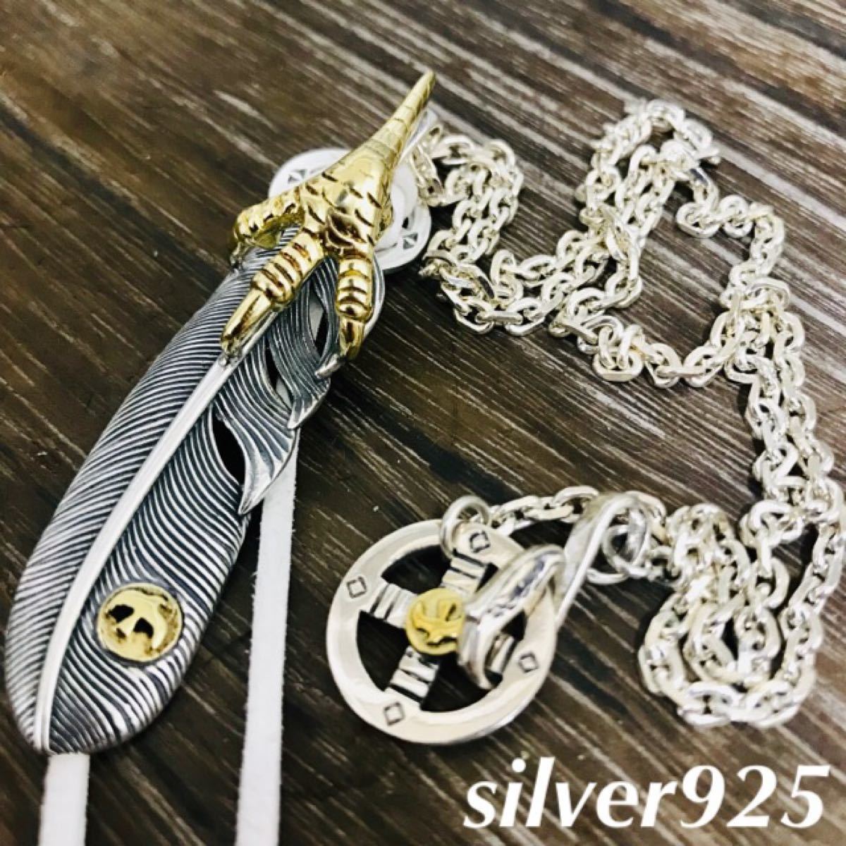 silver925 金爪フェザー ネックレス / ゴローズ 好きに|Yahoo silver925 金爪フェザー ネックレス / ゴローズ 好きに|Yahoo