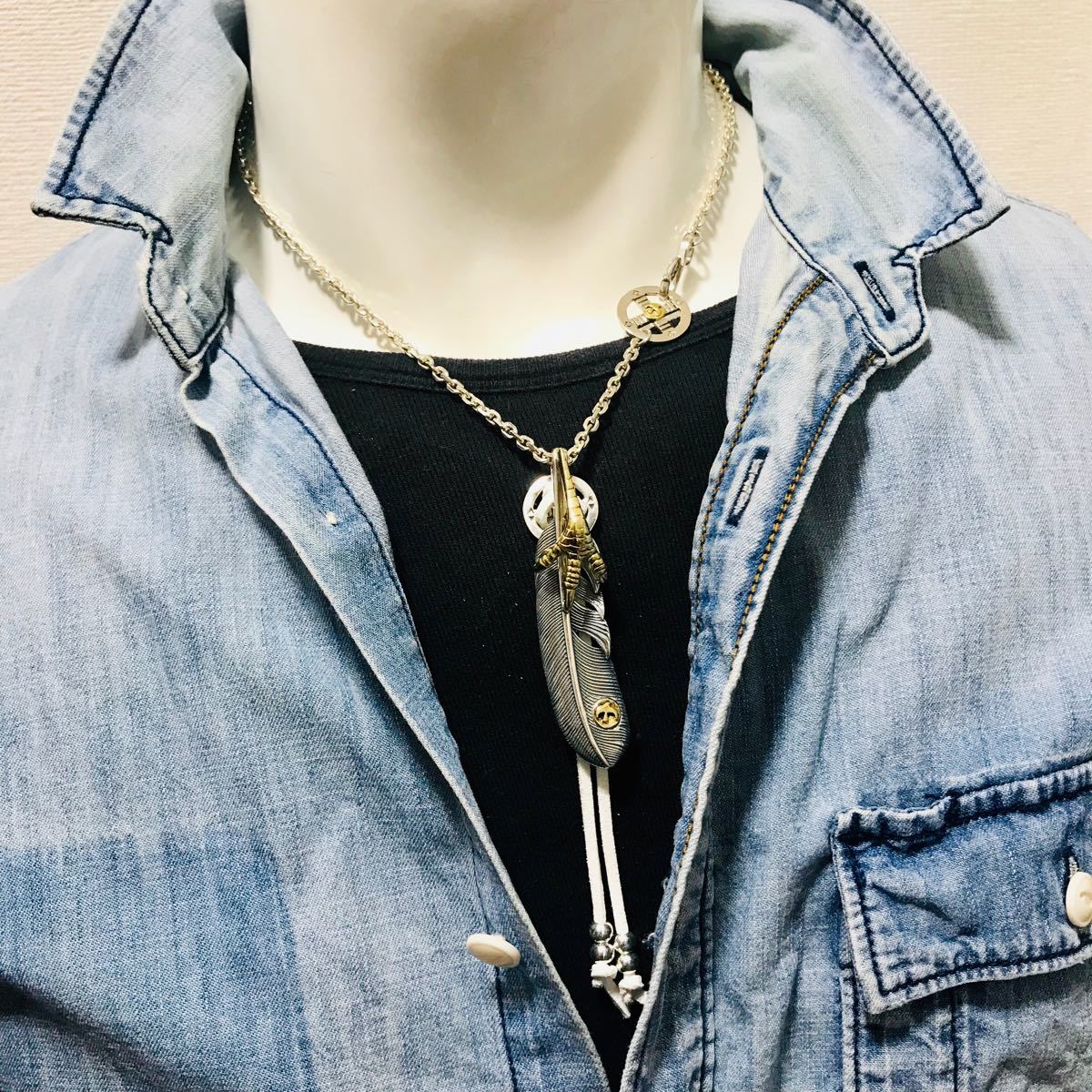 silver925 金爪フェザー ネックレス / ゴローズ 好きに|Yahoo silver925 金爪フェザー ネックレス / ゴローズ 好きに|Yahoo