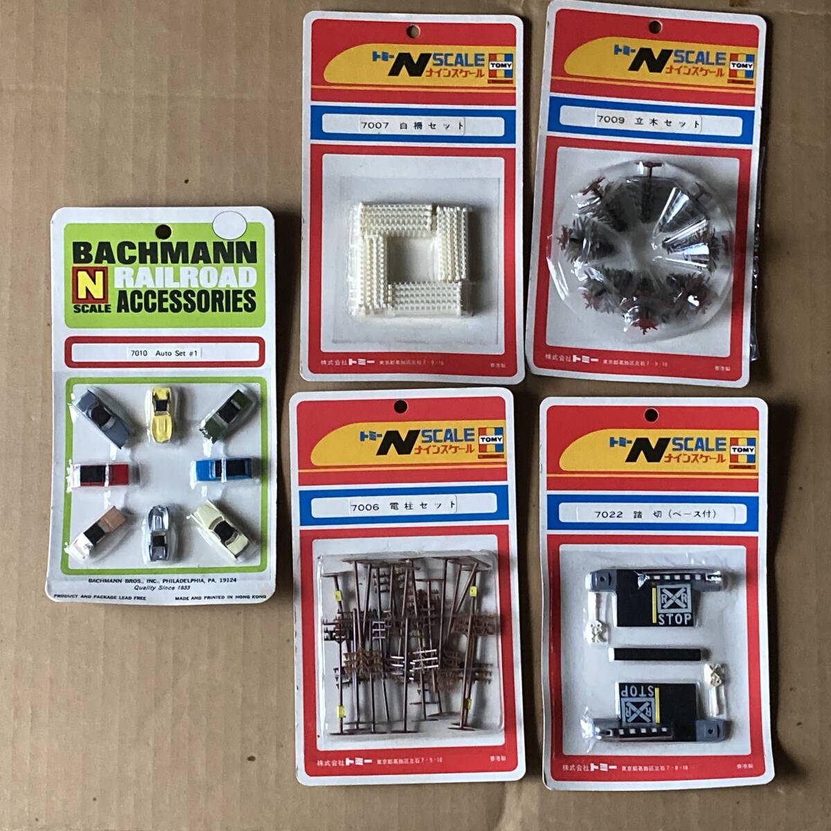 当時もの 激レア! 未使用/未組立 TOMY ㈱トミー製『N SCALE 当時もの 激レア! 未使用/未組立 TOMY ㈱トミー製『N SCALE