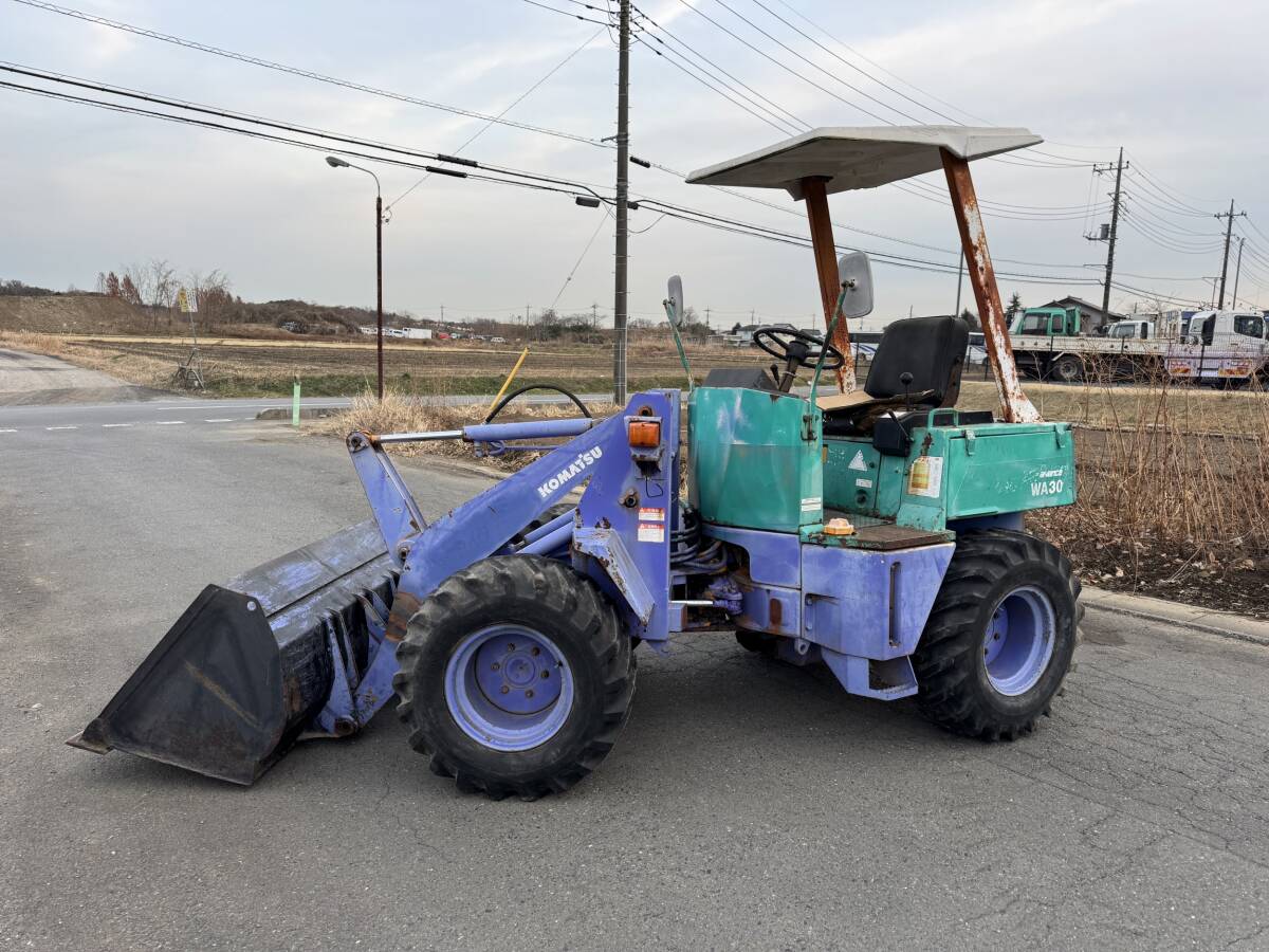 KOMATSU コマツ ホイールローダー WA30-2 ショベルローダー 28 KOMATSU コマツ ホイールローダー WA30-2 ショベルローダー 28
