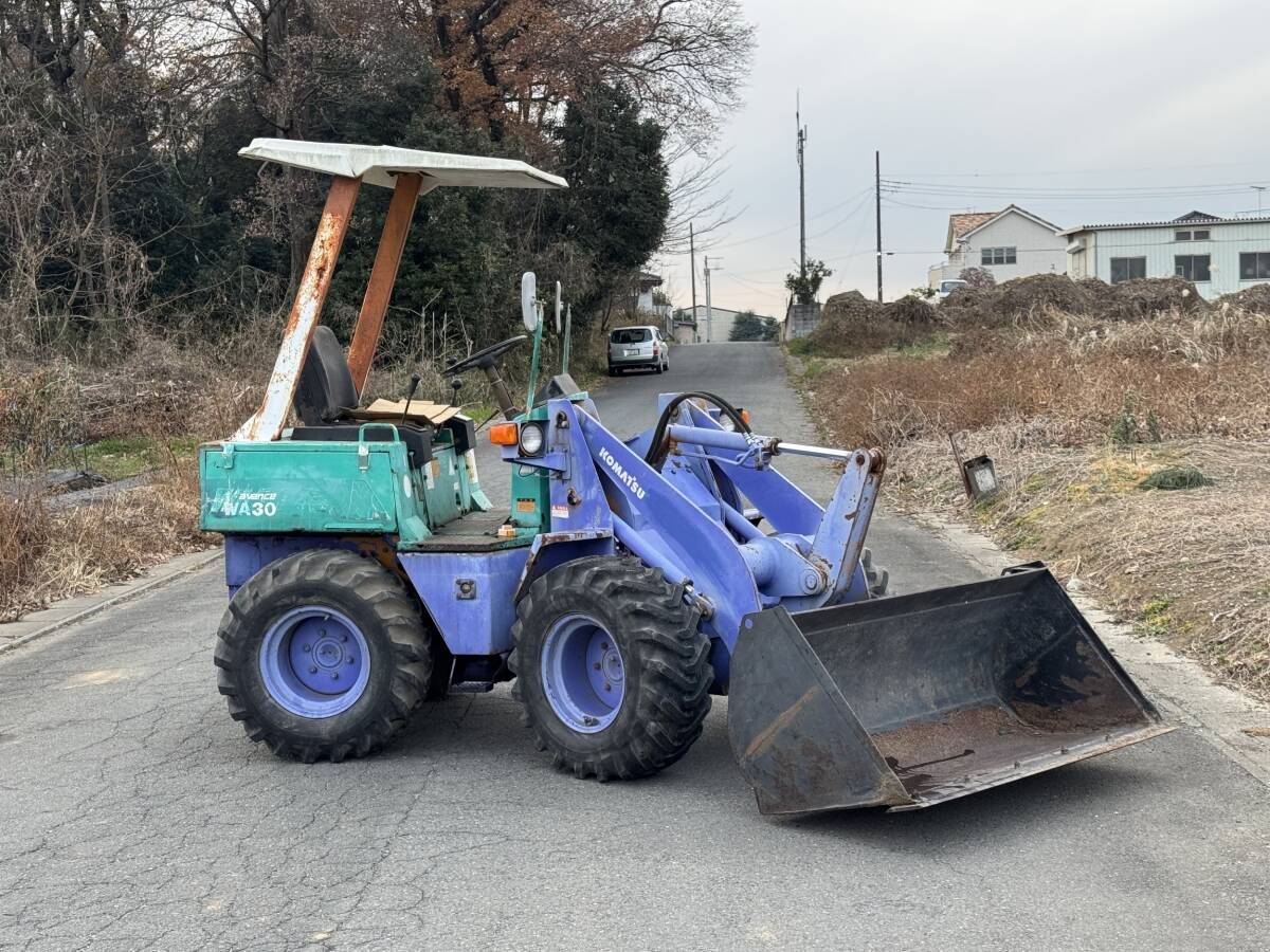 KOMATSU コマツ ホイールローダー WA30-2 ショベルローダー 28 KOMATSU コマツ ホイールローダー WA30-2 ショベルローダー 28