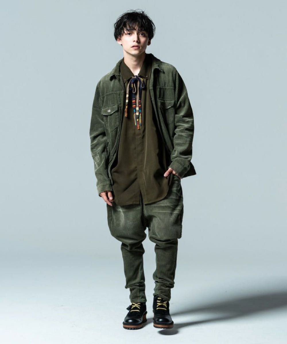 glamb クラシックコーデュロイジャケット グリーン L|Yahoo glamb クラシックコーデュロイジャケット グリーン L|Yahoo