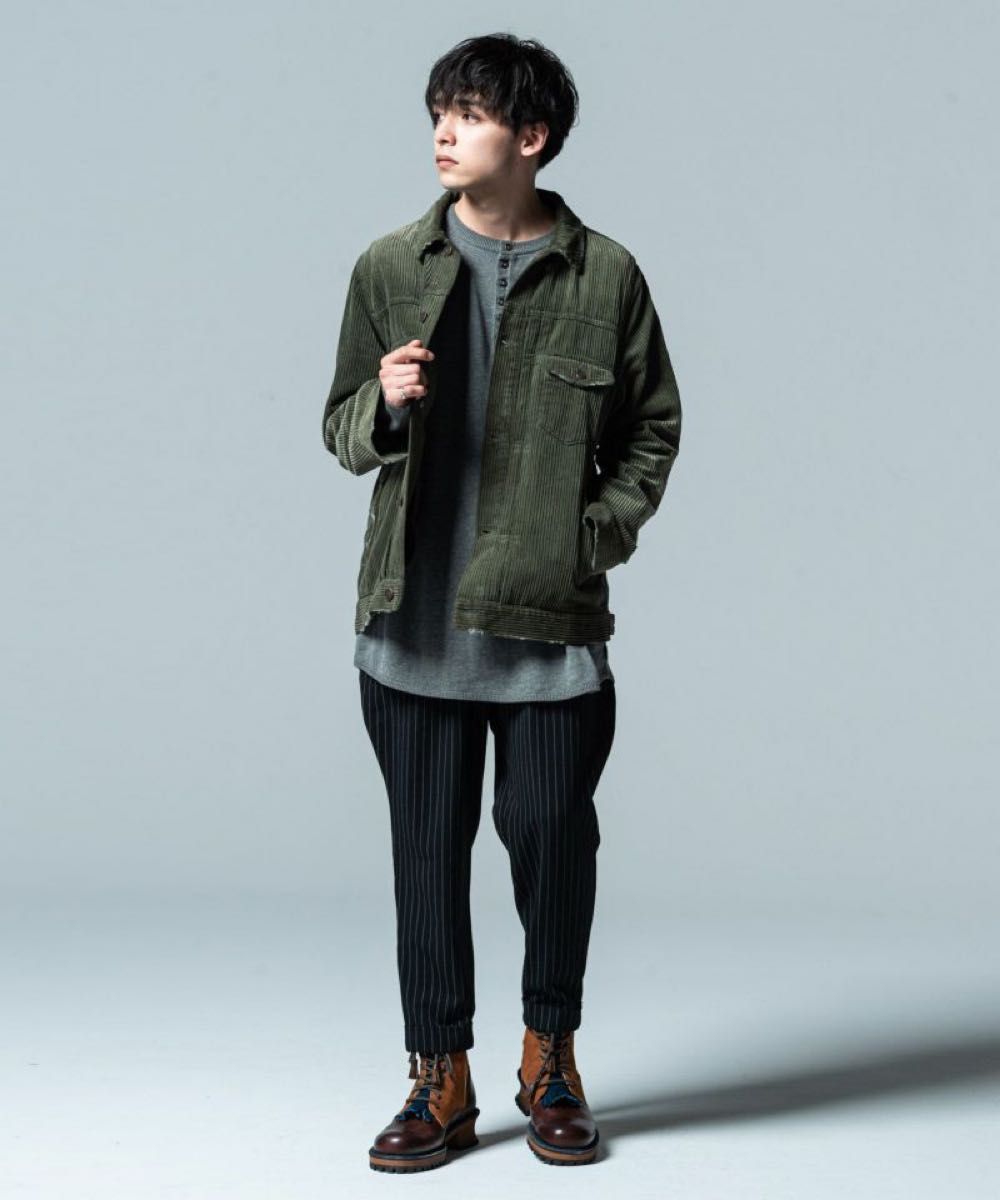 glamb クラシックコーデュロイジャケット グリーン L|Yahoo glamb クラシックコーデュロイジャケット グリーン L|Yahoo