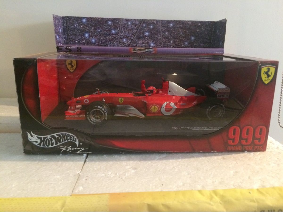 NEW ARRIVAL ホットウィール1 18フェラーリF1ミハエルシューマッハ