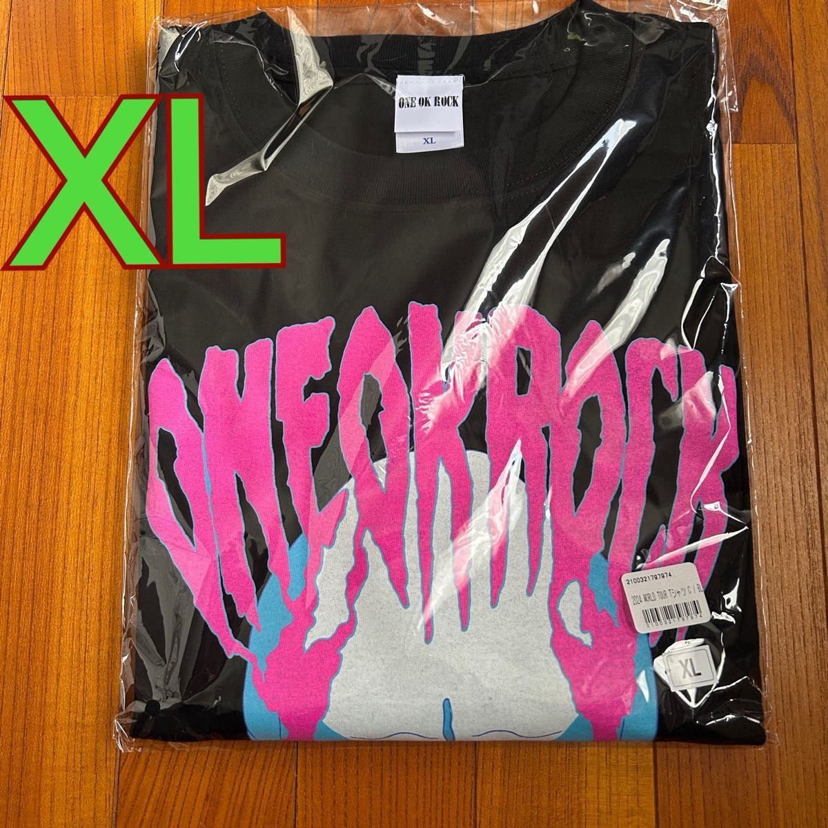 ONE OK ROCK ワールドツアー Tシャツ 2024 新品未開封 ワンオクロック バンド 味スタ XL ONE OK ROCK ワールドツアー Tシャツ 2024 新品未開封 ワンオクロック バンド 味スタ XL