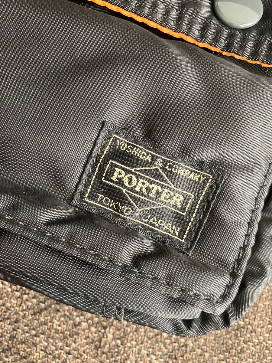 美品】PORTER ポーター タンカー ショルダー バッグ ミニ ポーチ 美品】PORTER ポーター タンカー ショルダー バッグ ミニ ポーチ