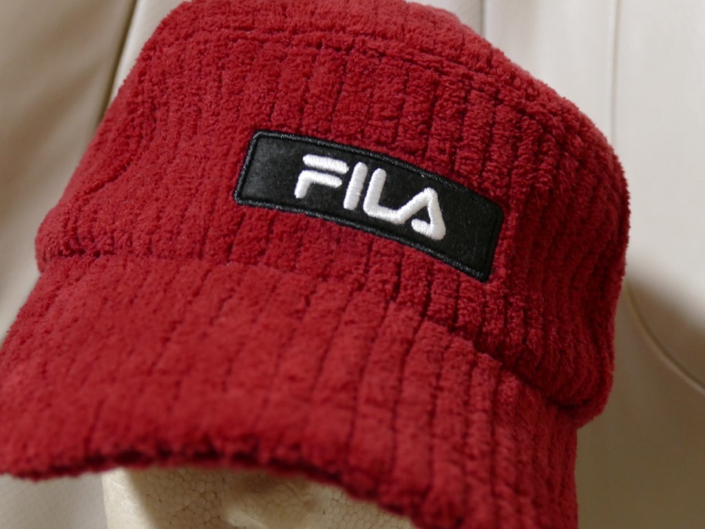 SFA65★秋冬★サンプル品★FILA GOLF★フィラゴルフ★ジェットキャップ★RD