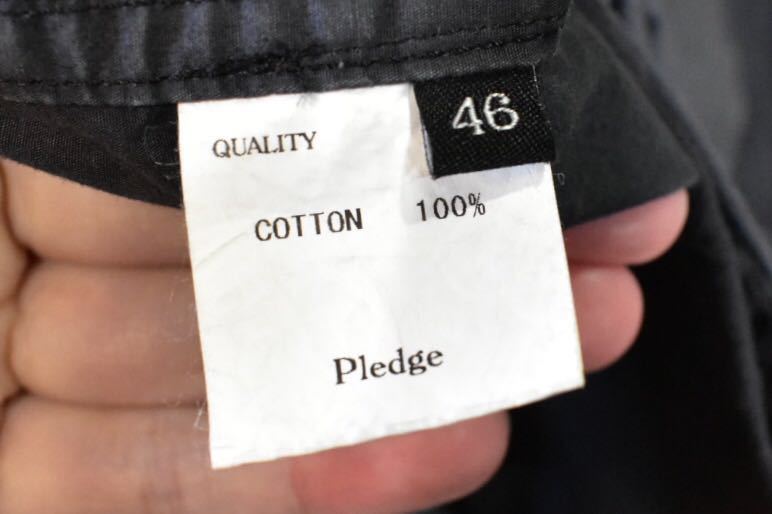  popular [Pledge/ Pledge ] cotton 100% hood Mod's Coat jacket gray series 46 made in Japan military N-3B