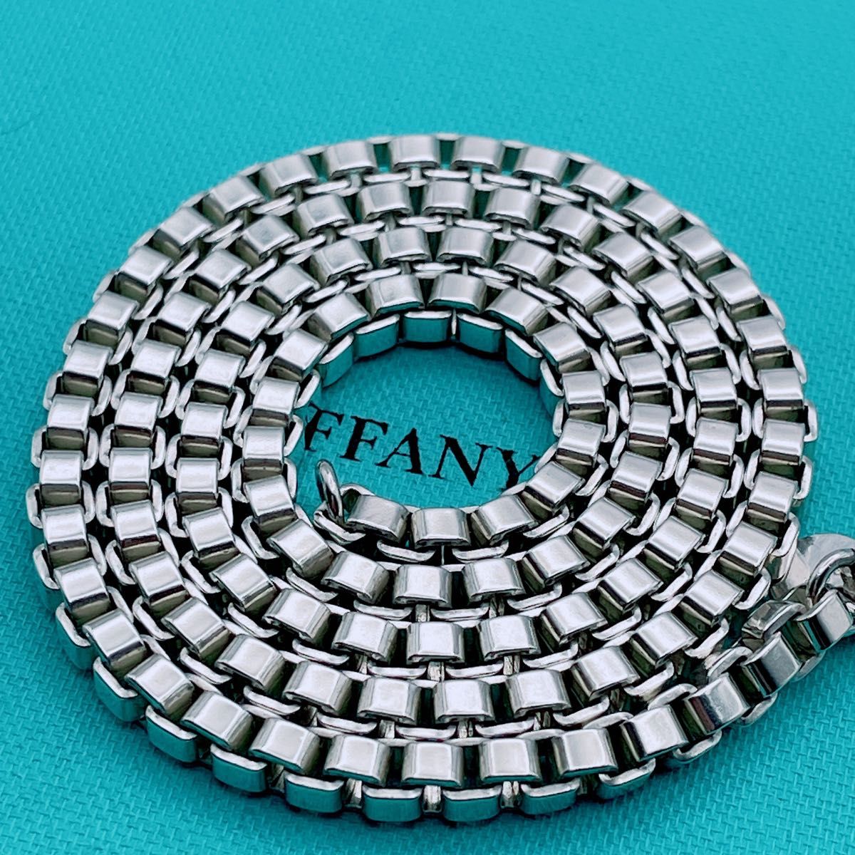 Tiffany & Co ベネチアン チェーン ネックレス シルバー 45cm Tiffany & Co ベネチアン チェーン ネックレス シルバー 45cm