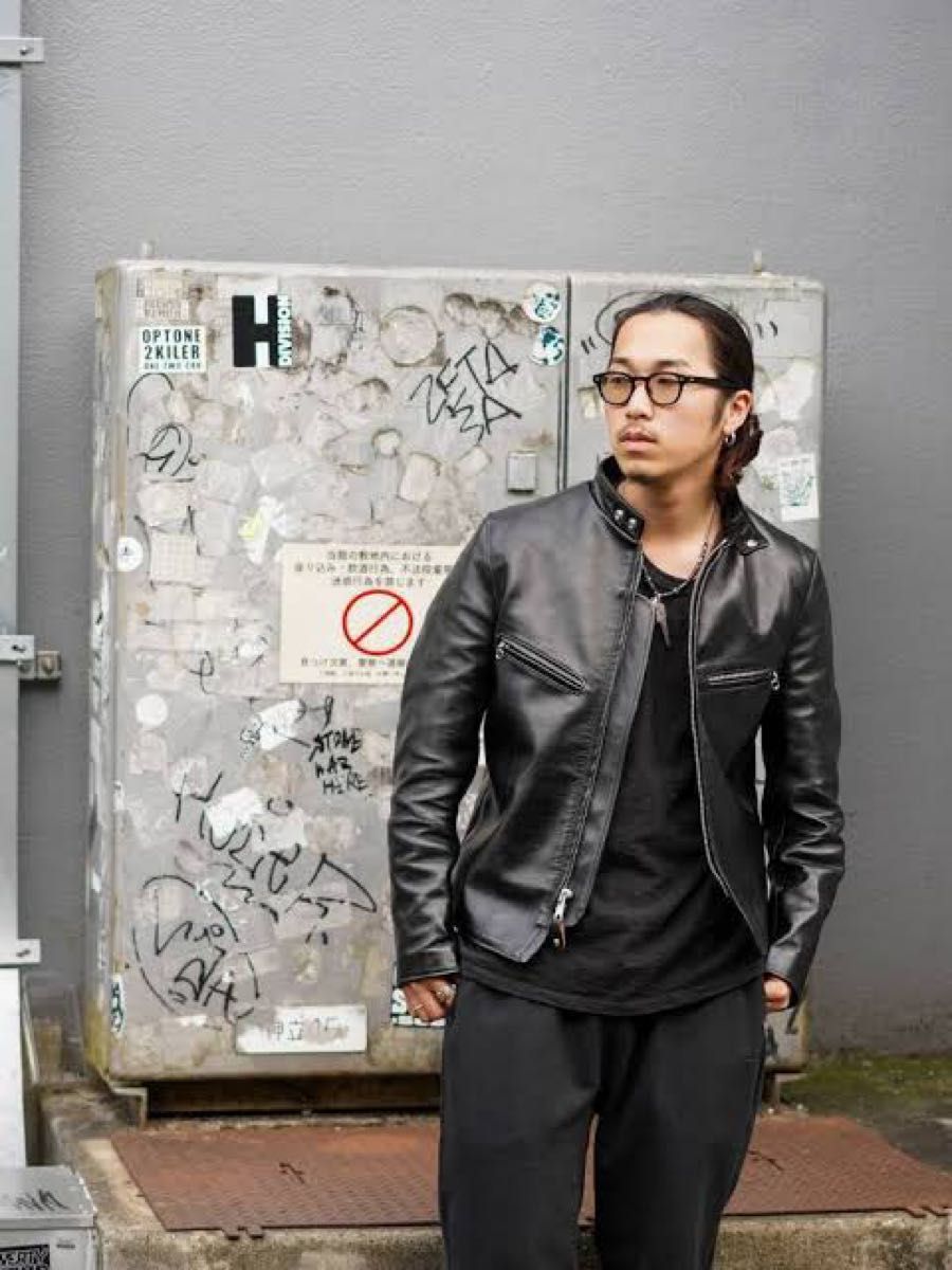 美品 Schott 641XJH スペシャルジャパンホース シングル 美品 Schott 641XJH スペシャルジャパンホース シングル