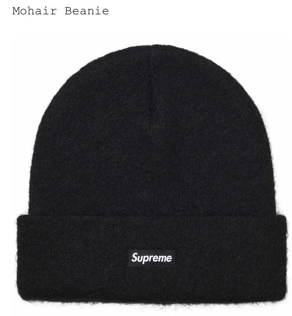 Supreme Mohair Beanie Black 24AW シュプリーム スモール Supreme Mohair Beanie Black 24AW シュプリーム スモール