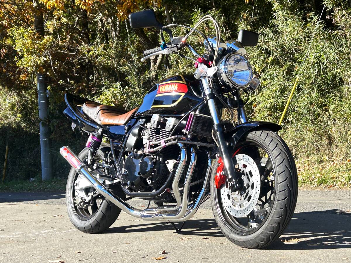 YAMAHA XJR400R☆外装ブラックカラー!!ニューペイント YAMAHA XJR400R☆外装ブラックカラー!!ニューペイント