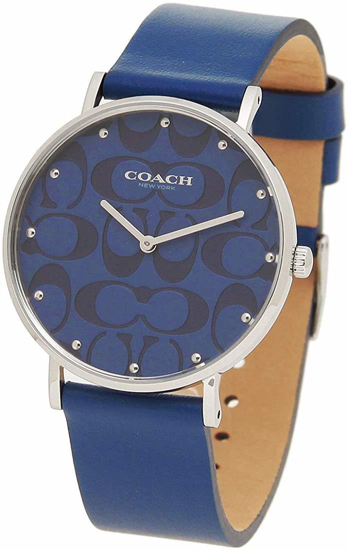 【COACHコーチ】 PERRY ペリー 36MM クォーツ ブルー シルバー レディース 14503299_画像2