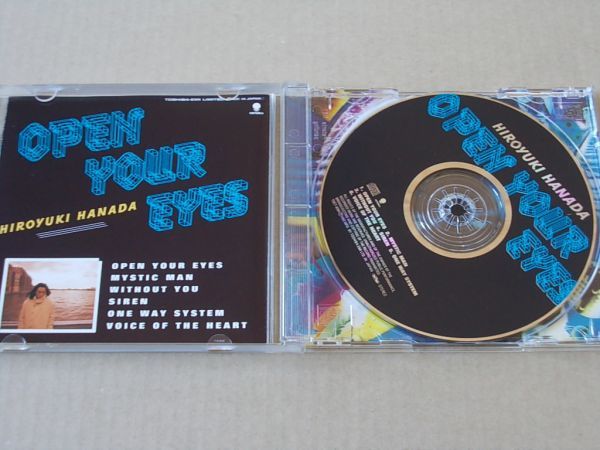 E2508　即決　CD　花田裕之『OPEN YOUR EYES』　帯付_画像2