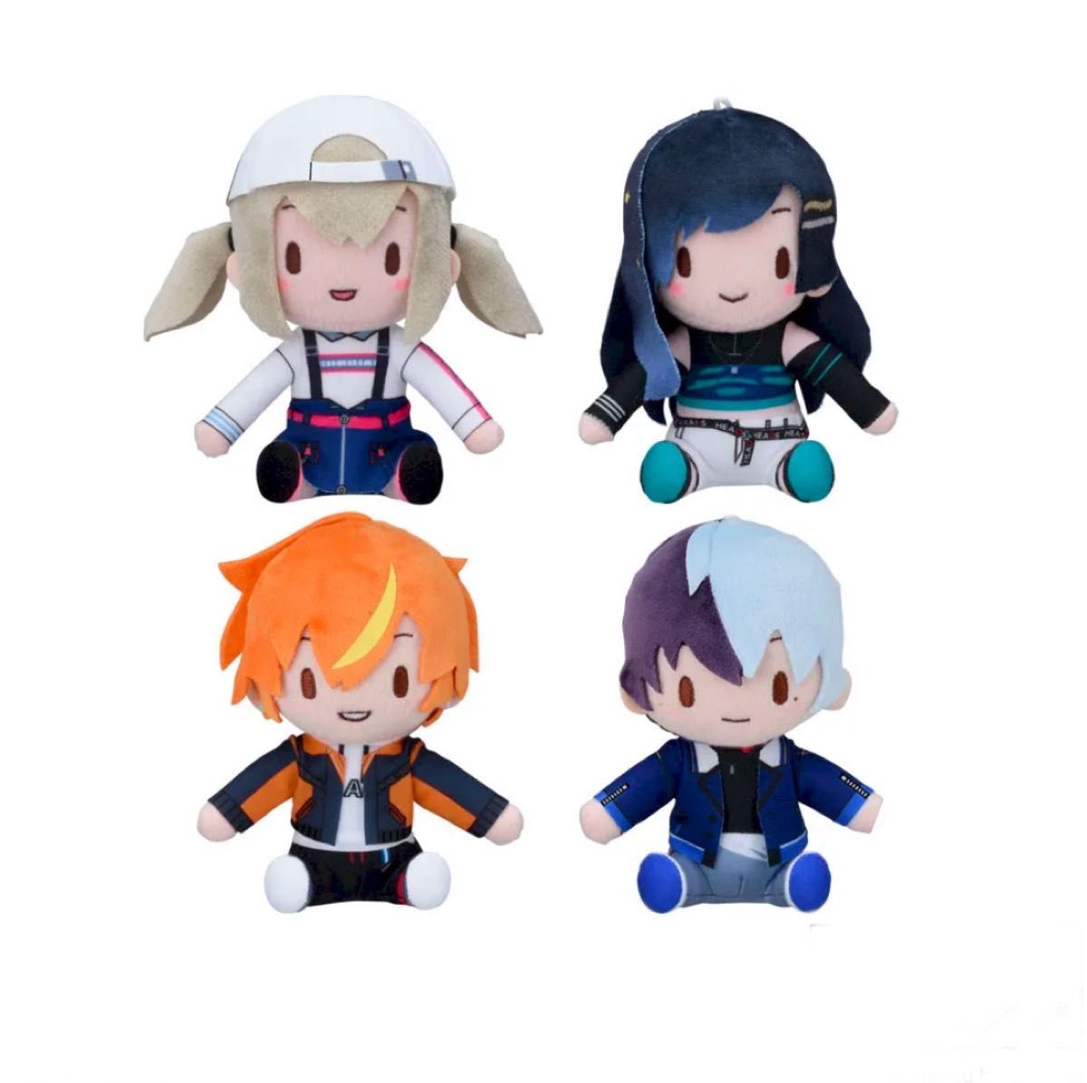 プロセカ ふわぷちミニぬいぐるみ ビビバス BNW 全4種 プロセカ ふわぷちミニぬいぐるみ ビビバス BNW 全4種