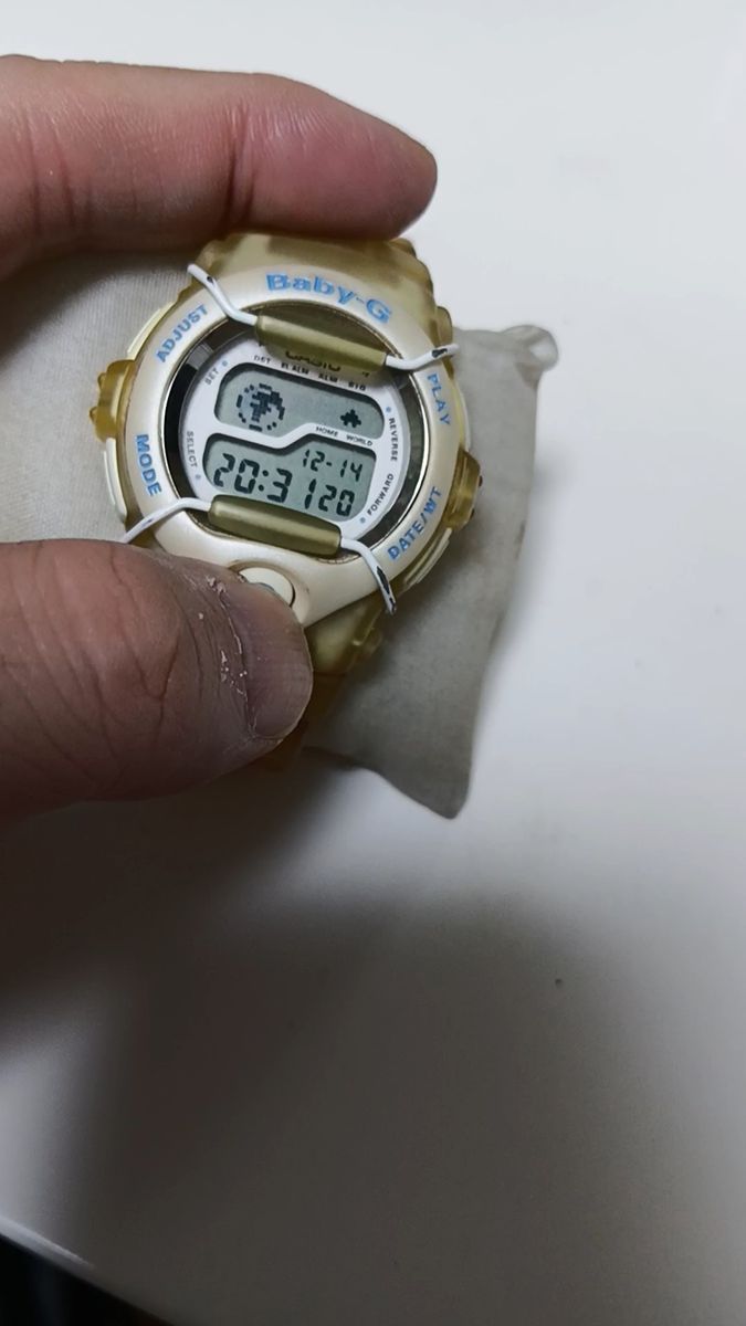 CASIO Baby-G File テレメモ 替えバンド付 レア カシオ G-SHOCK CASIO Baby-G File テレメモ 替えバンド付 レア カシオ G-SHOCK
