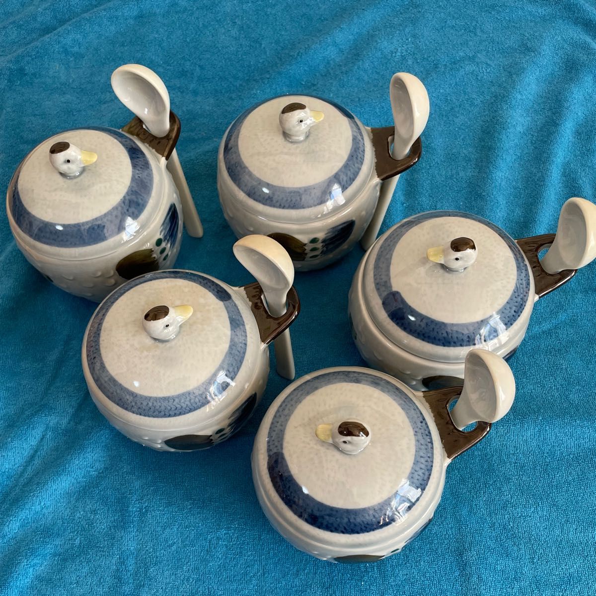 まるほんとーきかるがもバラエティセット 5客 茶碗蒸し椀 小鉢 まるほんとーきかるがもバラエティセット 5客 茶碗蒸し椀 小鉢